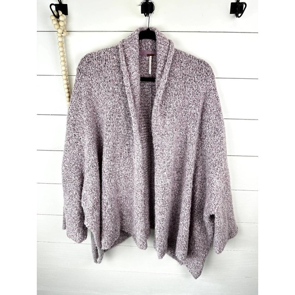 Gently Worn Free People BFF Cozy Oversized Cardigan SML - Picture 1 of 10